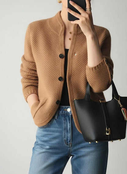 Women's Button Front Cardigan Jacket