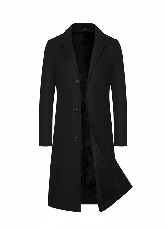 Men's Formal Winter Overcoat - VibreMode