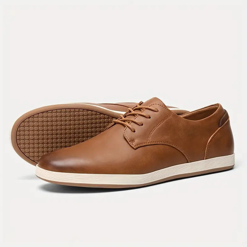 Premium Leather Low Top Shoes