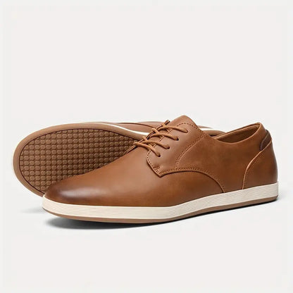Premium Leather Low Top Shoes