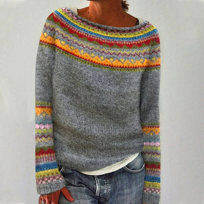 Classic Women's Knit Sweater - VibreMode
