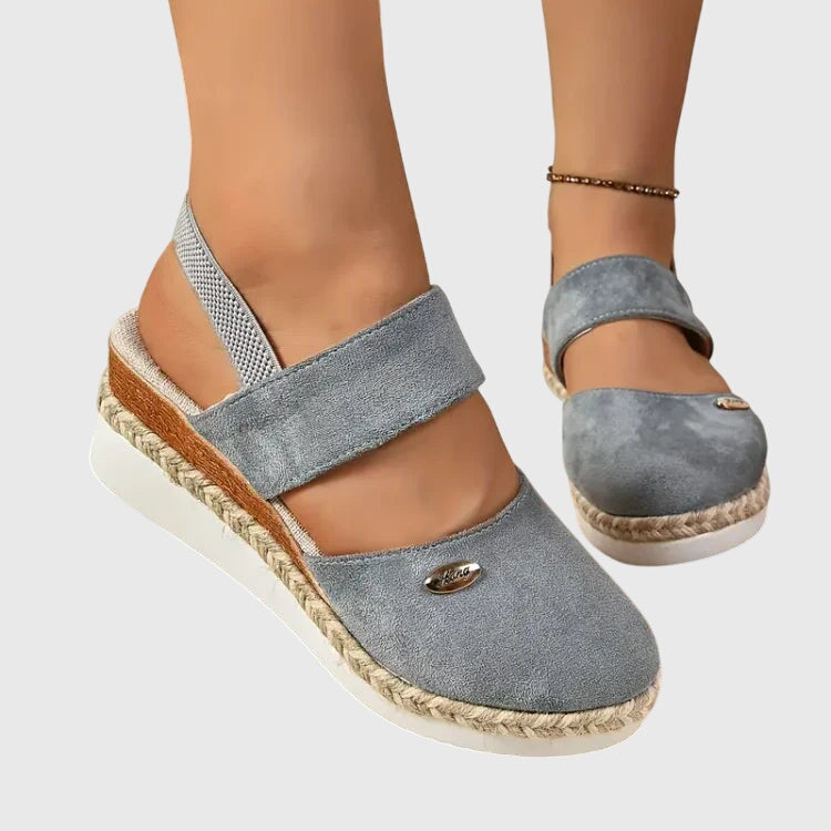Relaxed Fit Womens Summer Espadrille Sandals