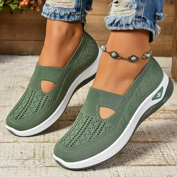 Women's Slip-On Sneakers Closed-Toe - VibreMode