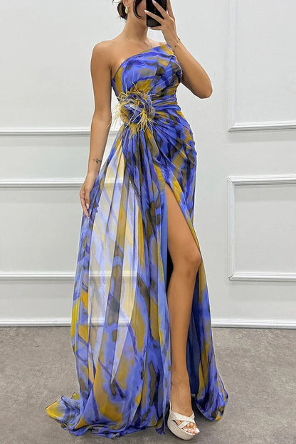 Women's Maxi Dress Floral Wedding Guest