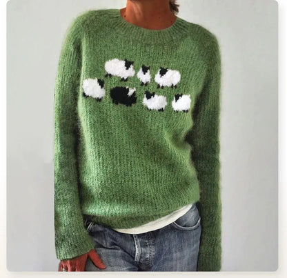 Fashionable Soft Knit Sweater