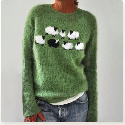 Women's Nordic Print Sweater