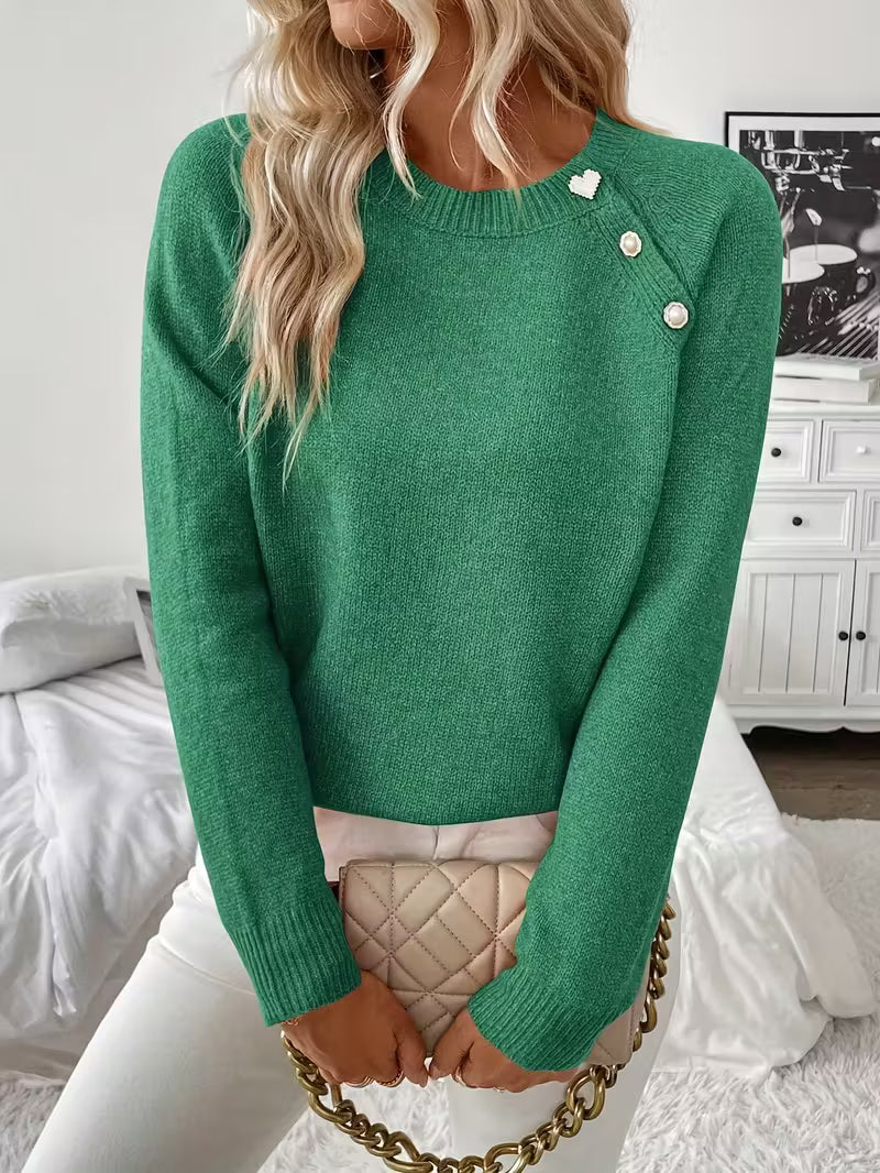 Cozy Long Sleeve Winter Sweater