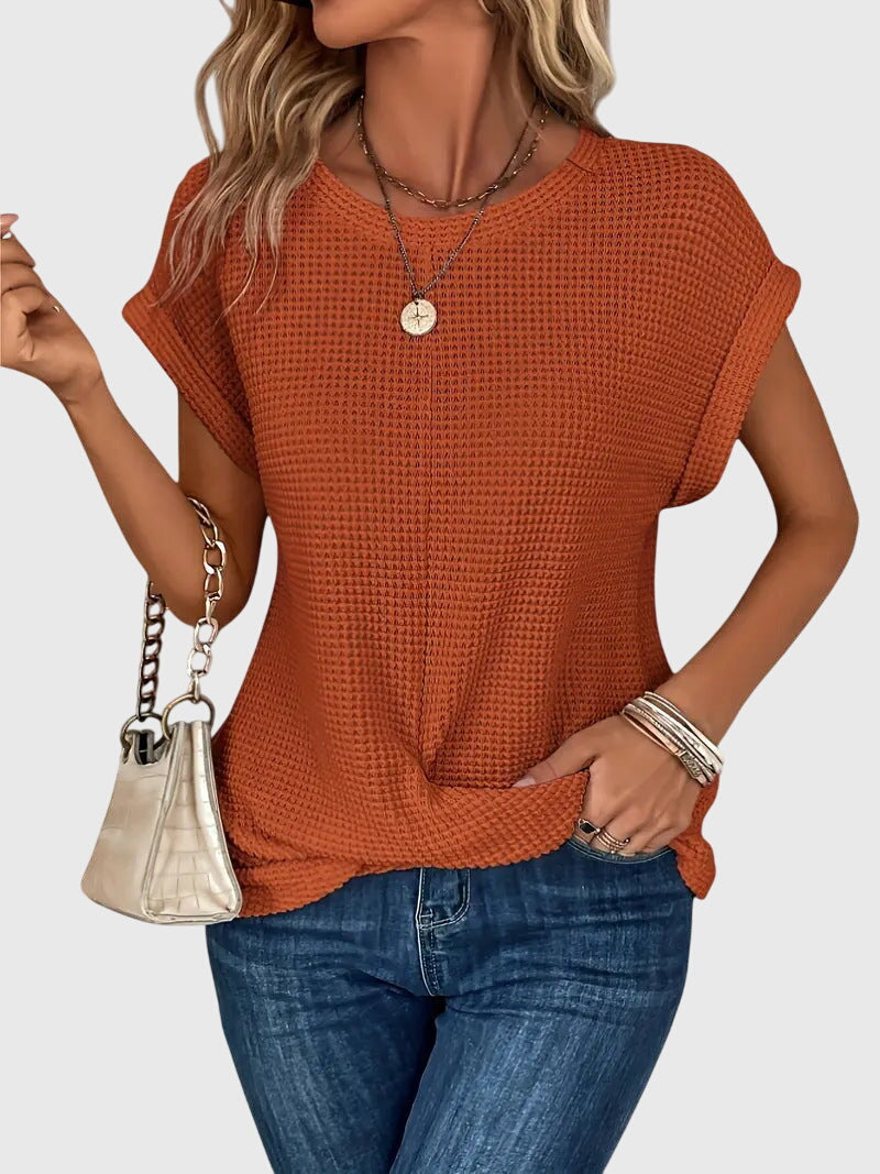 Relaxed Fit V-Neck T-Shirt For Women