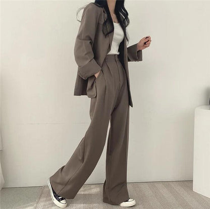 Classic Ladies Two Piece Suit Set