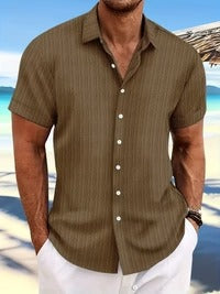 Men's Short Sleeve Casual Shirt
