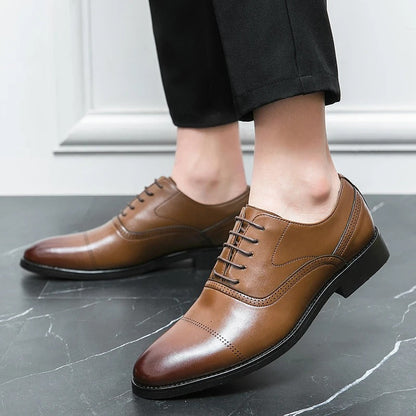 Authentic Premium Leather Oxford Shoes