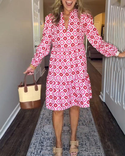 Stylish Chic Floral Dress