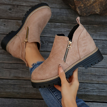 Comfortable Women's Ankle Boots with Arch Support