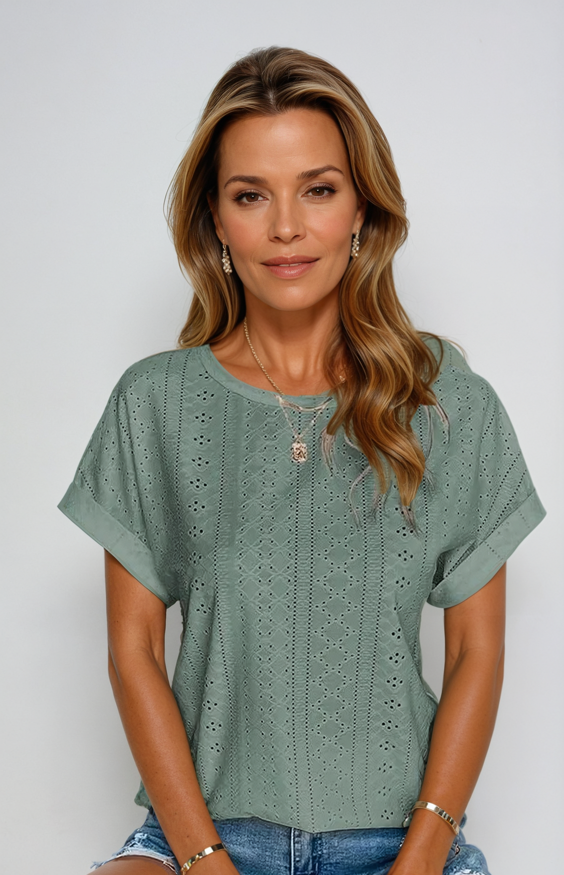 Comfy Lace Women's Blouse