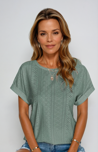 Comfy Lace Women's Blouse