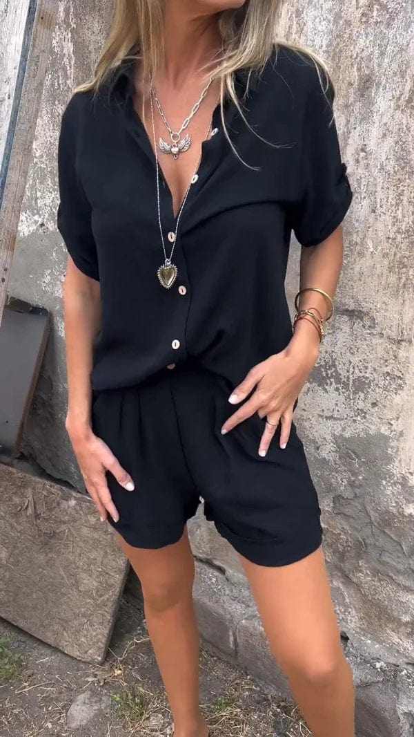 Comfortable Athletic Shorts and Top Outfit