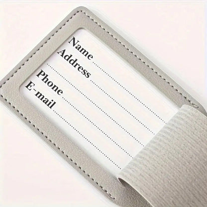 Leather Luggage Tag