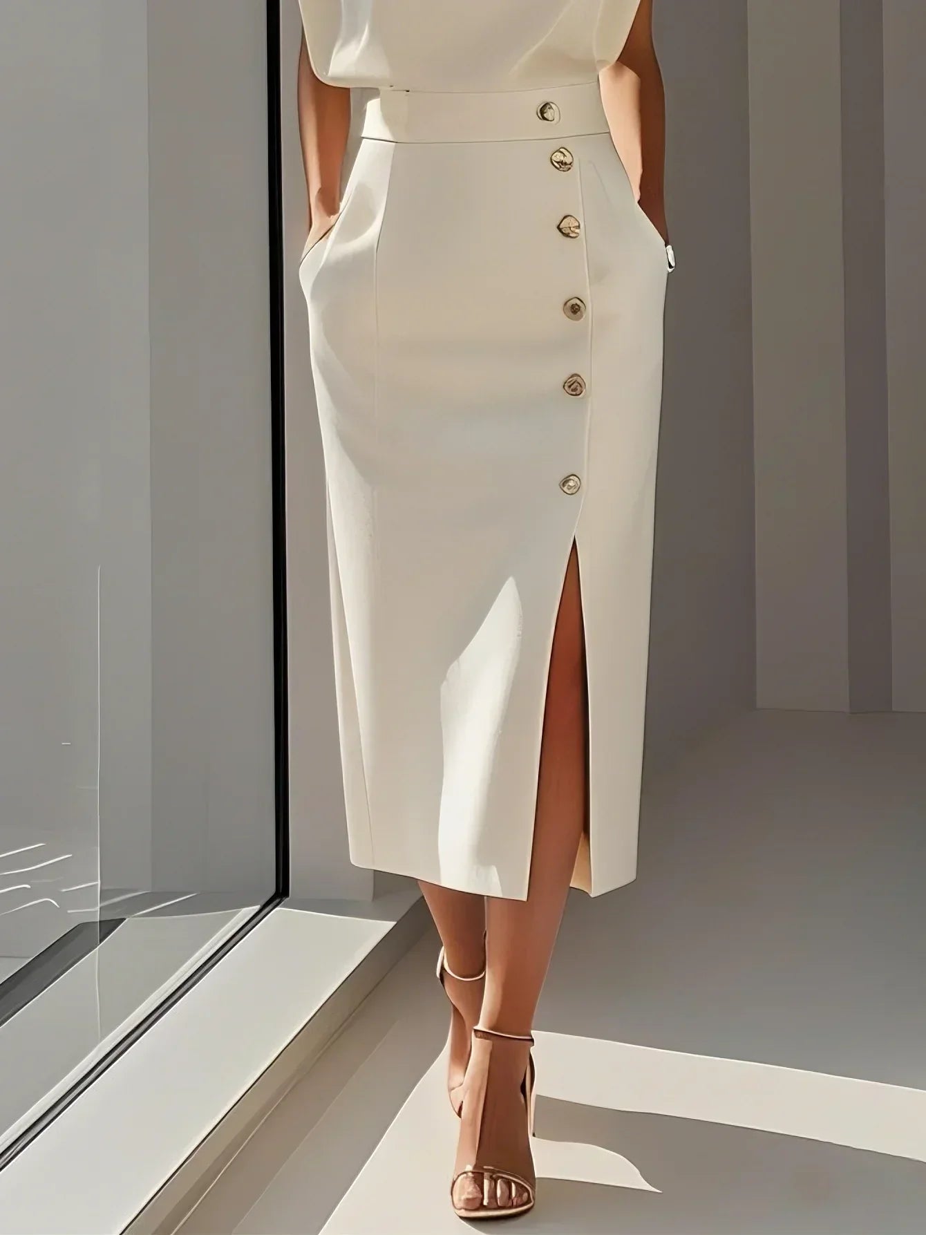 Women's Midi Dress Charm Effortless Aspen