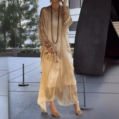 Elegant Floral Maxi Dress