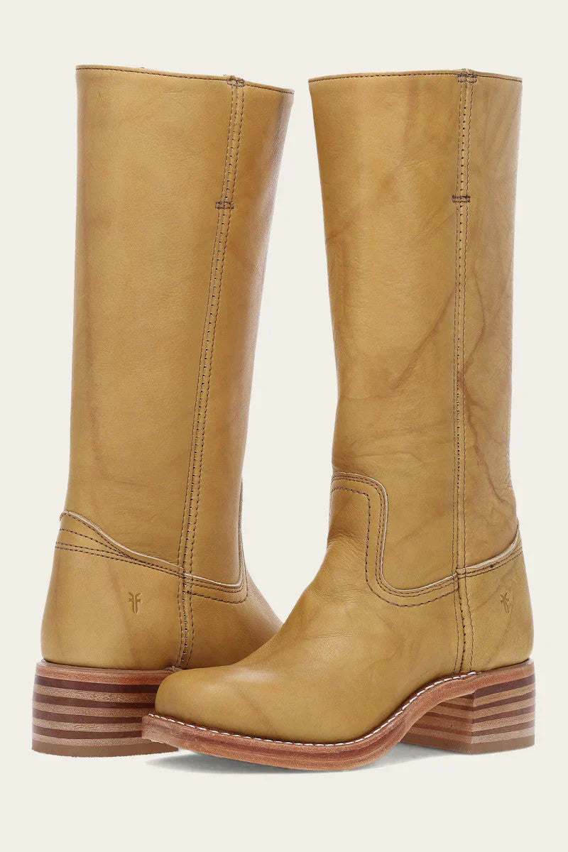 Comfortable Low Heel Western Boots for Women - VibreMode