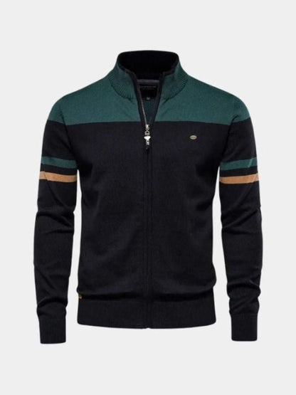 Multicolor Fleece Crew Neck Sweater