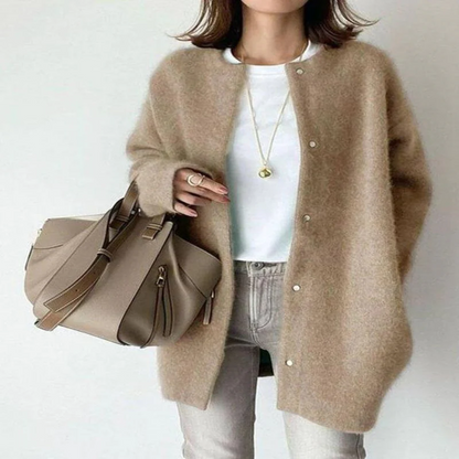 Women's Knit Cardigan Versatile Layered Style