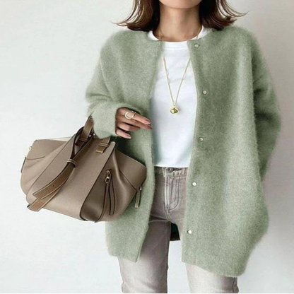 Women's Knit Cardigan Versatile Layered Style
