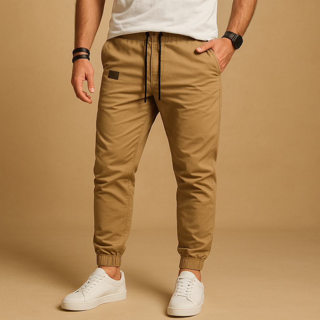 Men’s cargo pants with multiple side pockets, designed for casual wear, outdoor activities, and everyday comfort.