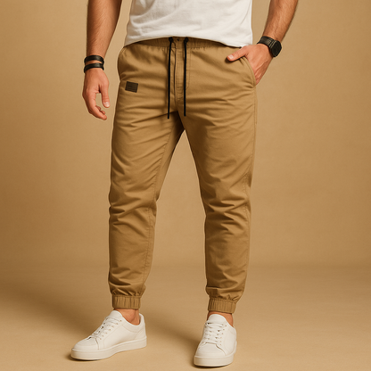 Men’s cargo pants with multiple side pockets, designed for casual wear, outdoor activities, and everyday comfort.
