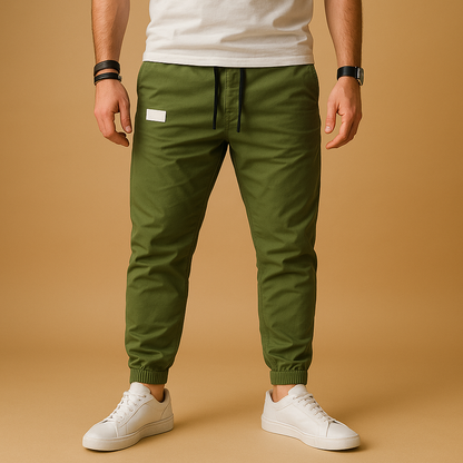 Men’s cargo pants with multiple side pockets, designed for casual wear, outdoor activities, and everyday comfort.