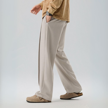 Image of Carlton | Men's Relaxed Fit Pleated Trousers