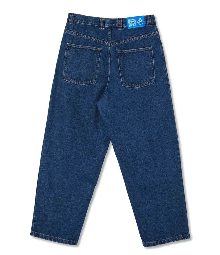 Relaxed Fit Casual Straight Leg Men's Jeans