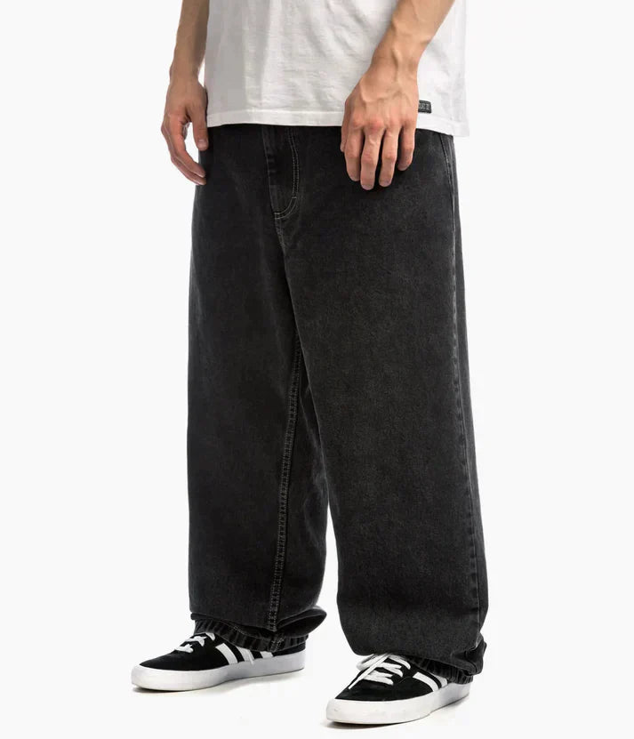 Relaxed Fit Casual Straight Leg Men's Jeans - VibreMode