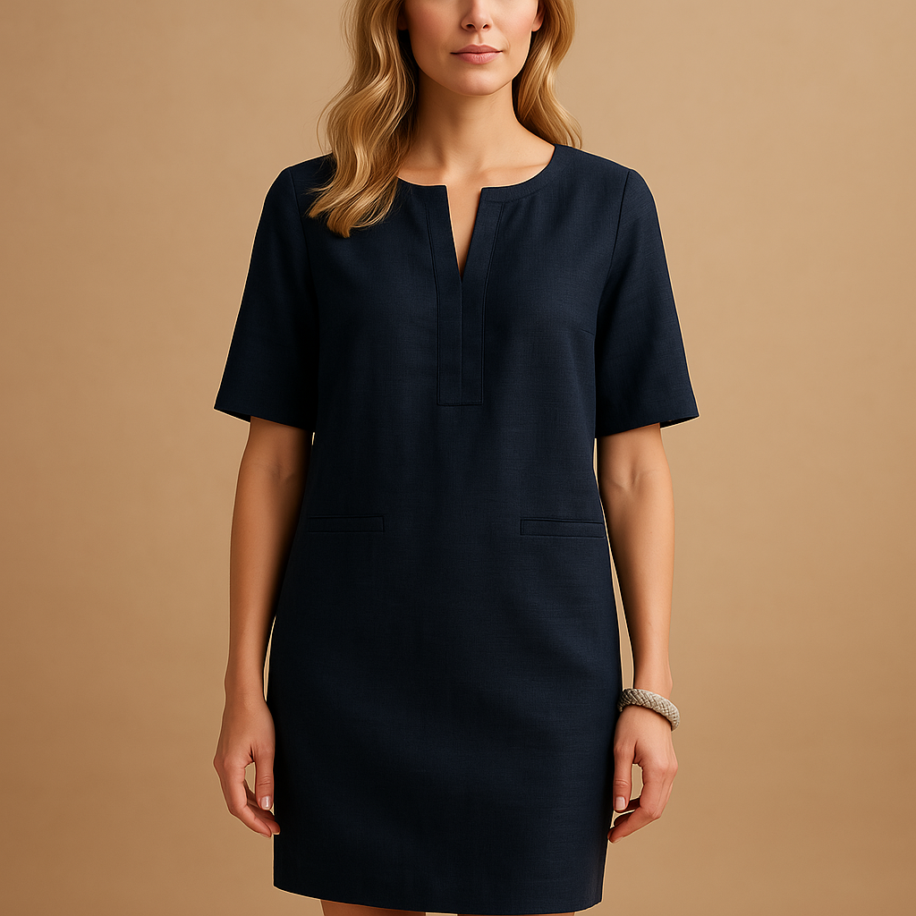 Women’s casual chic dress with lightweight flattering fit and versatile design, perfect for daily wear, outings, and weekend trips.