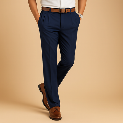 Comfortable Mens Relaxed Fit Chino Pants - VibreMode