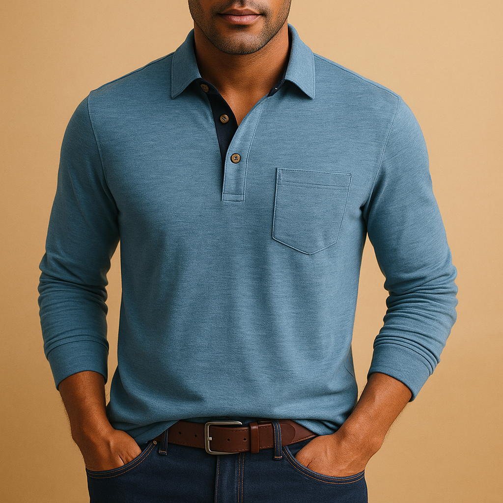 Relaxed Fit Mens Cotton Shirt - VibreMode