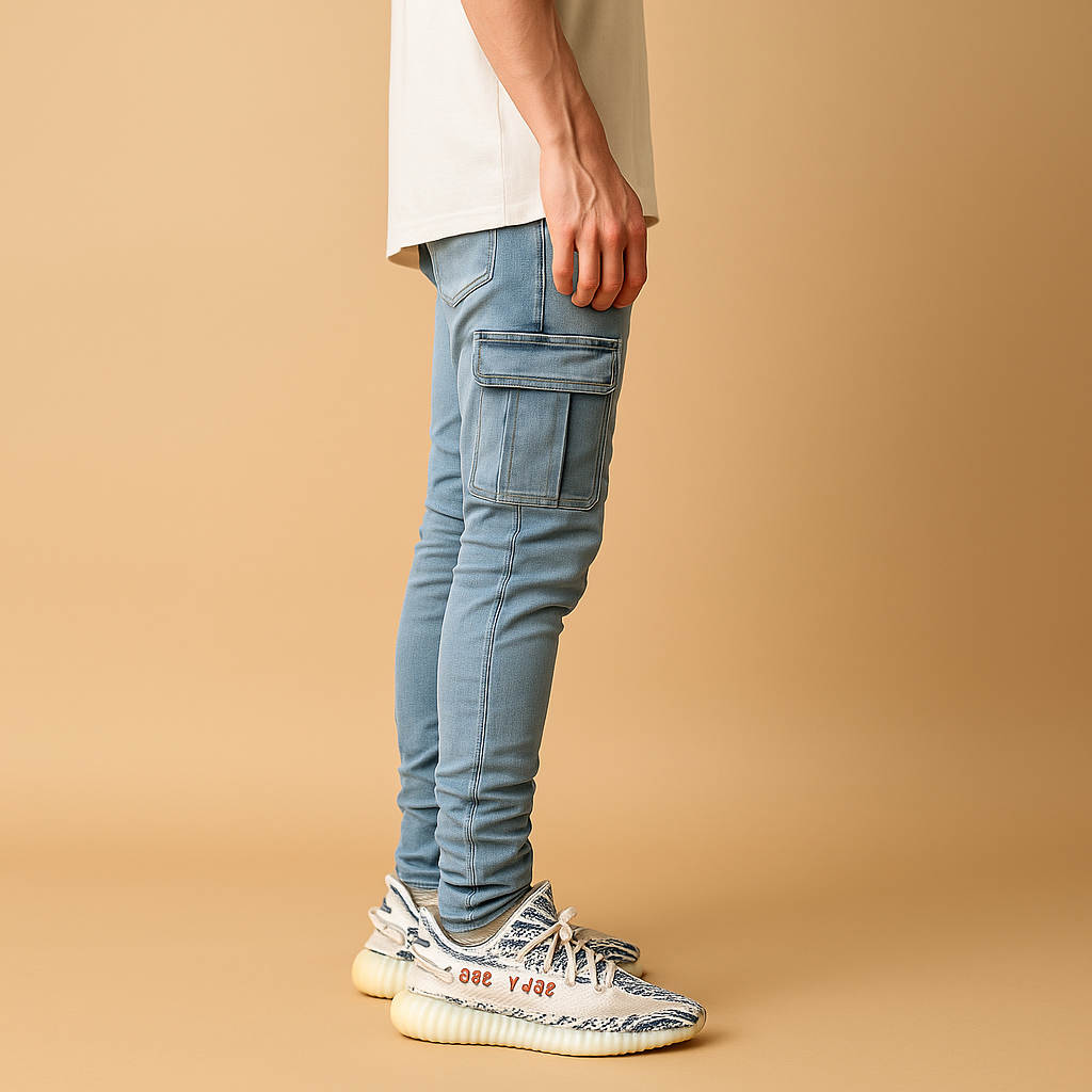 Men’s casual cotton pants with relaxed fit, ideal for everyday wear, casual outfits, and comfortable all-day use.