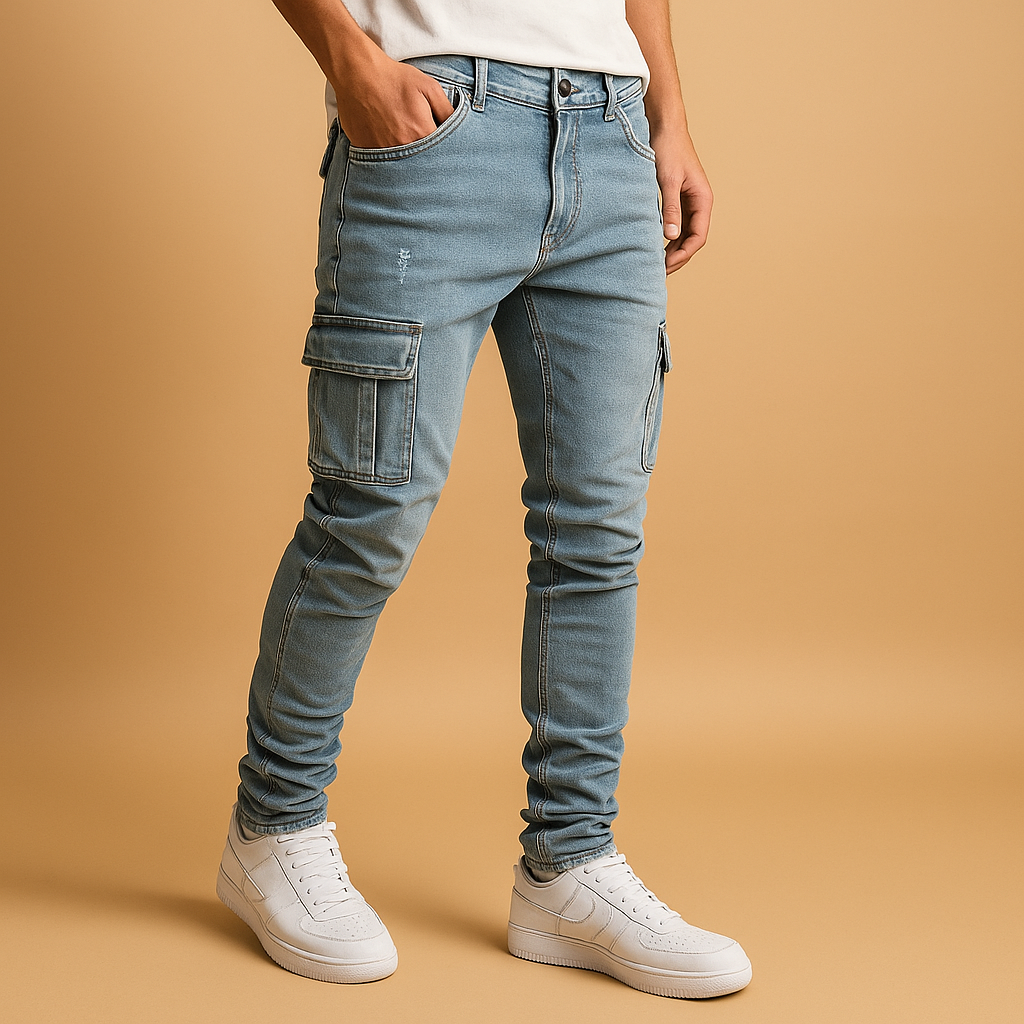 Men’s casual cotton pants with relaxed fit, ideal for everyday wear, casual outfits, and comfortable all-day use.