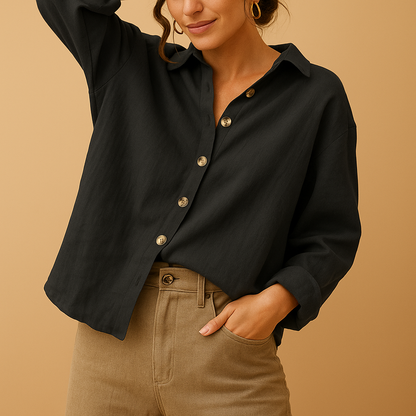 Women's Casual Blouse Feminine Fit - VibreMode