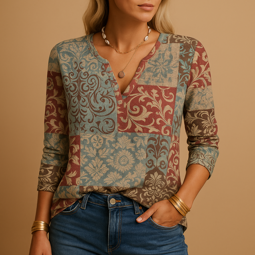 Women's Long Sleeve Printed - VibreMode