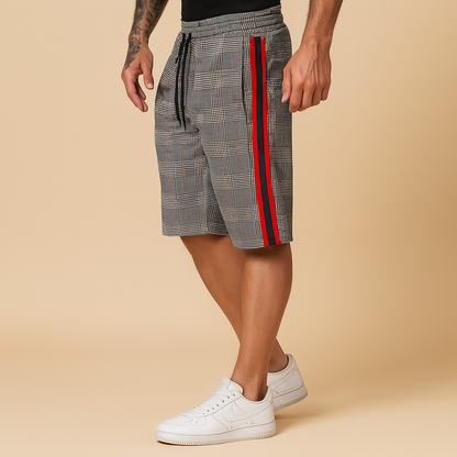 Comfortable Elastic Waist Mens Summer Shorts - VibreMode