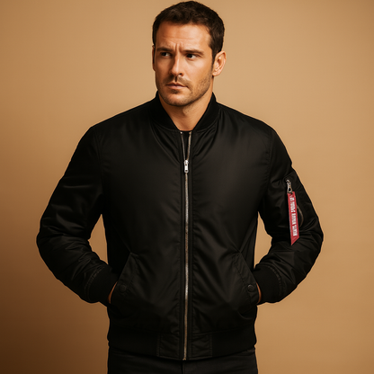 Relaxed Fit Mens Outdoor Jacket - VibreMode