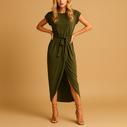 Women's Casual Short Sleeve Summer Dress - VibreMode