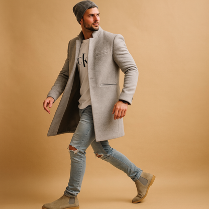 Men's Casual Winter Coat - VibreMode