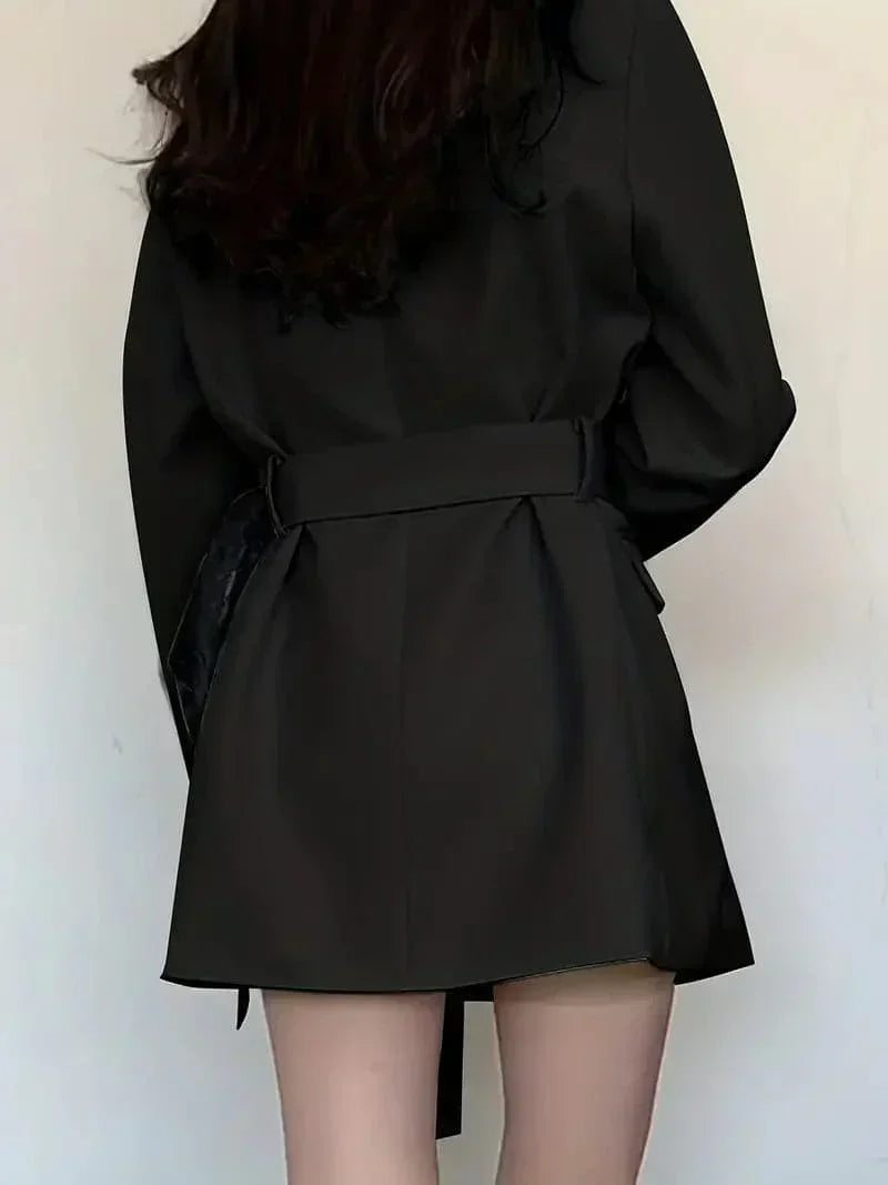 Women's Blazer Coat Wool Versatile