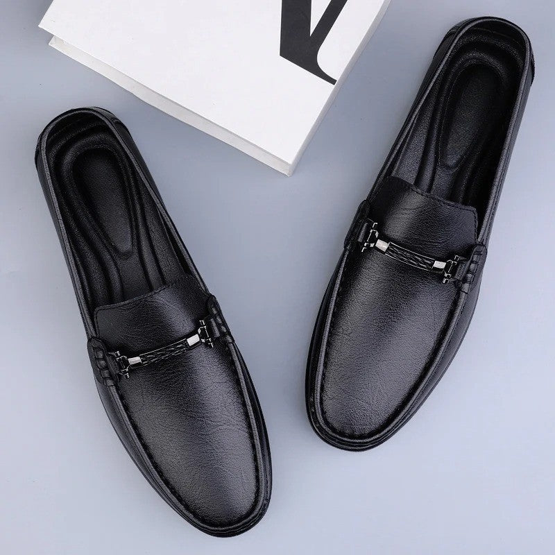 Men's Slip-On Loafers Formal Leather