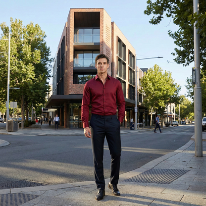 Men's Wrinkle-Resistant Dress Shirt