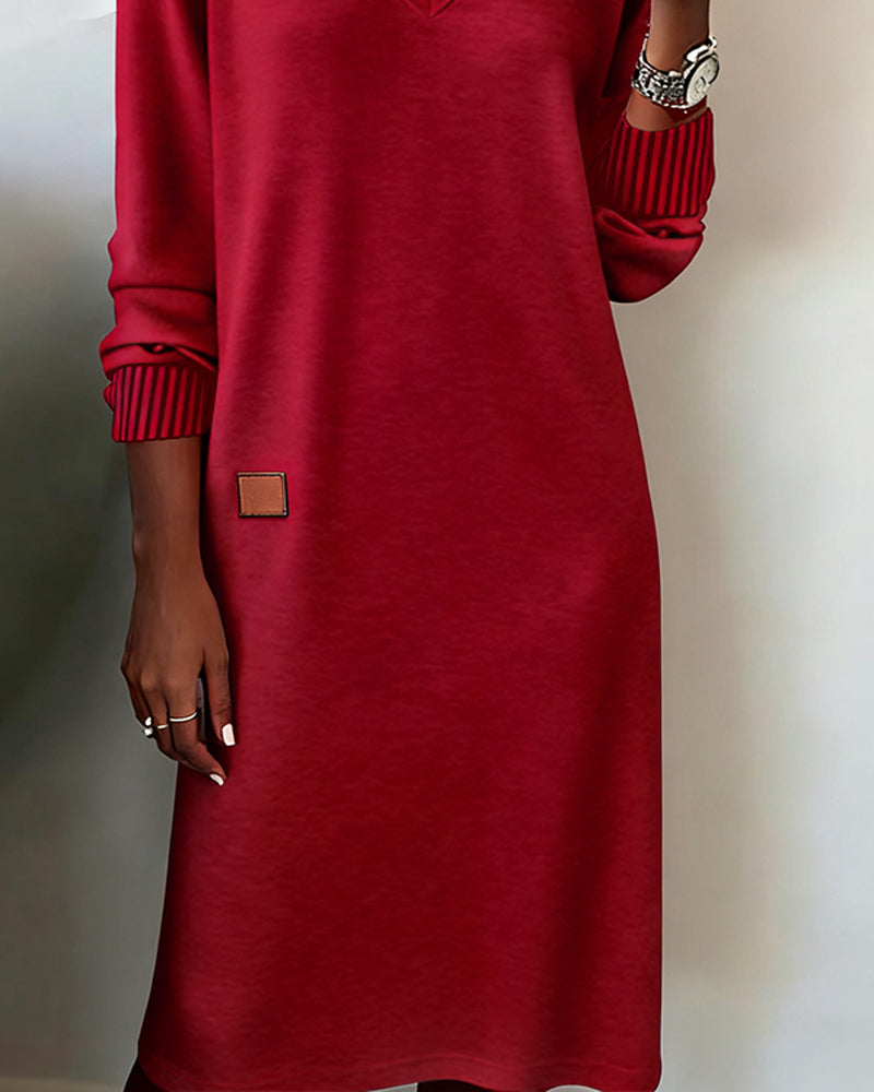 Women's A-Line Short Sleeve Dress