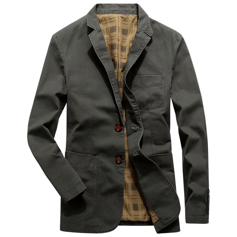 Men's Cotton Twill Blazer