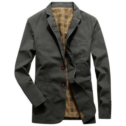 Men's Cotton Twill Blazer